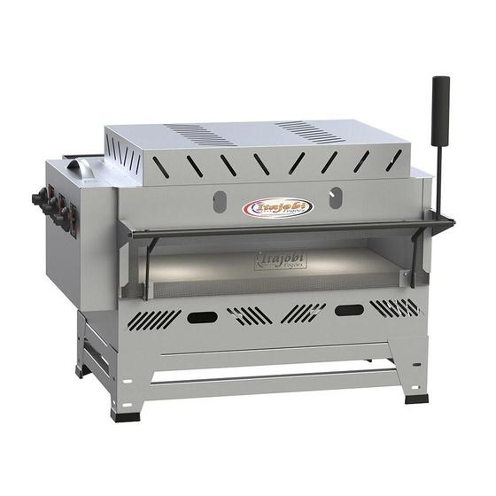 Forno de Pizza Grill Fixo Itajobi 71x43 cm com 2 Infravermelhos Refratário Menor preço em Forno de Pizza Grill Fixo Itajobi 71x43 cm com 2 Infravermelhos Refratário