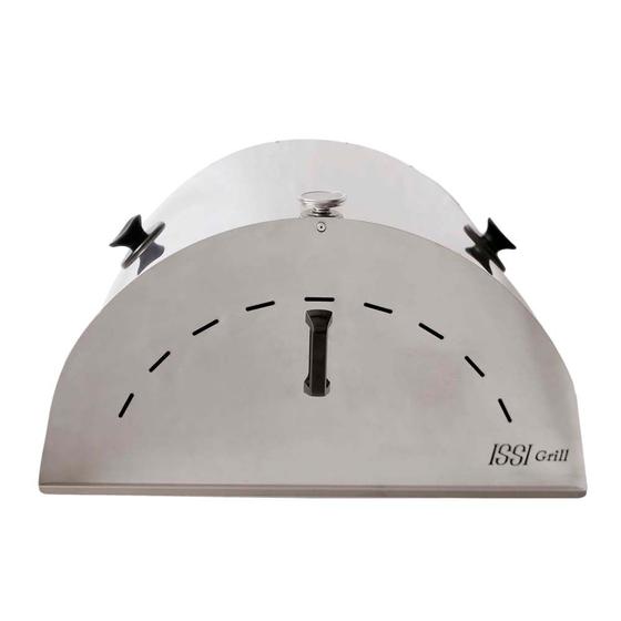 Forno de Pizza Médio em Inox para Churrasqueira Issi Grill Menor preço em Forno de Pizza Médio em Inox para Churrasqueira Issi Grill