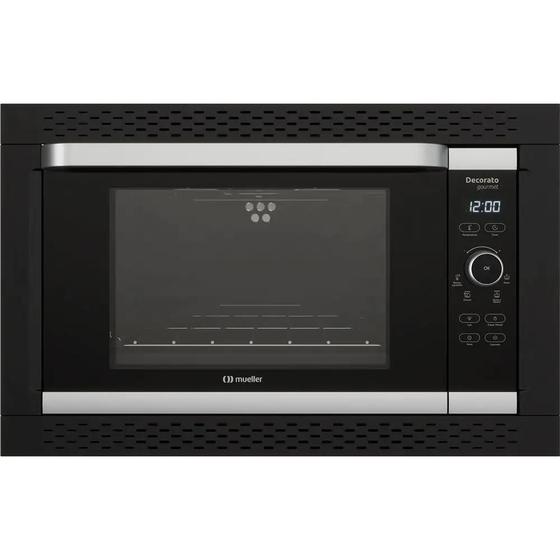 Imagem de Forno Digital 44L Elétrico Decorato Gourmet Mueller Preto 127V/220V