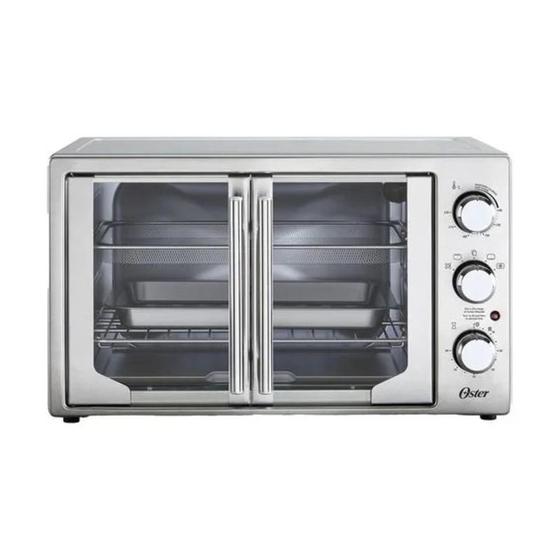 Forno e Fritadeira 2 em 1 Oster French Door Imagem de Forno e Fritadeira 2 em 1 Oster French Door
