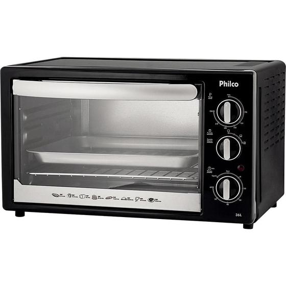 Imagem de Forno Elétrico 36L Philco com Timer Preto 127V