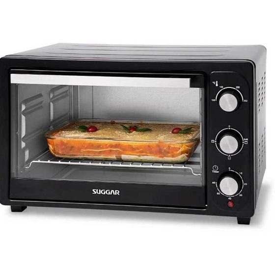 Forno Elétrico 42 Litros 1600W FE4202PT Suggar 220V Menor preço em Forno Elétrico 42 Litros 1600W FE4202PT Suggar 220V