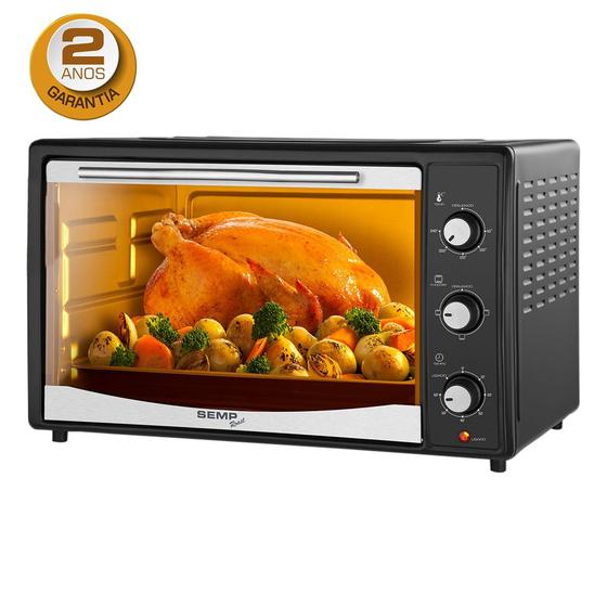 Imagem de Forno Elétrico 42 Litros Semp Soft Roast FO6015PR2 Preto 220V