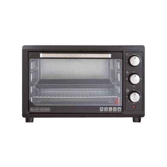 Forno Elétrico Black&Decker 50L c/ Timer Preto - FT50P Menor preço em Forno Elétrico Black&Decker 50L c/ Timer Preto - FT50P