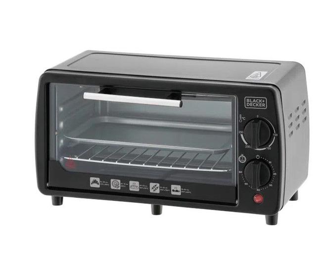 Imagem de Forno Elétrico Black&Decker Bake Chef Mini 9 Litros 800W Preto - FT9 110v