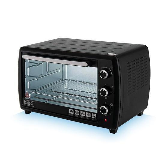 Forno elétrico Black+Decker FT50P 50L preto 220v Menor preço em Forno elétrico Black+Decker FT50P 50L preto 220v