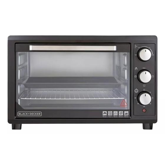 Imagem de Forno Elétrico Black+Decker FT50P Cozinha Bandeja 50L 127V