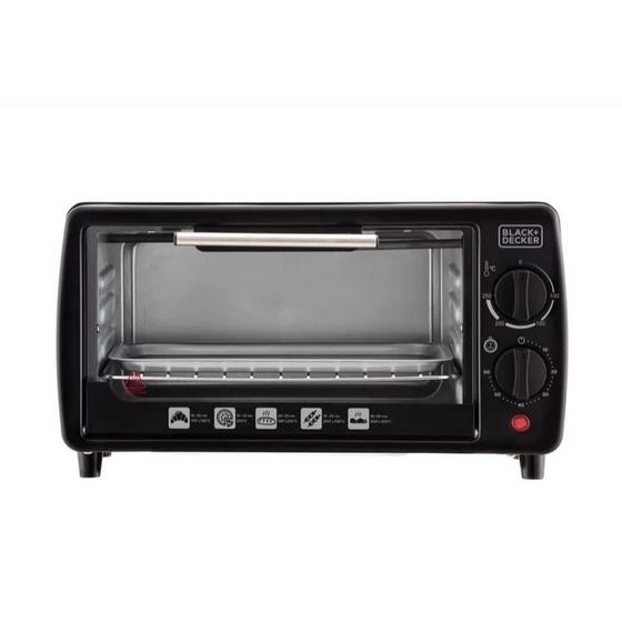 Imagem de Forno Eletrico Black E Decker 9 Litros 800W Preto 220V - Ft9