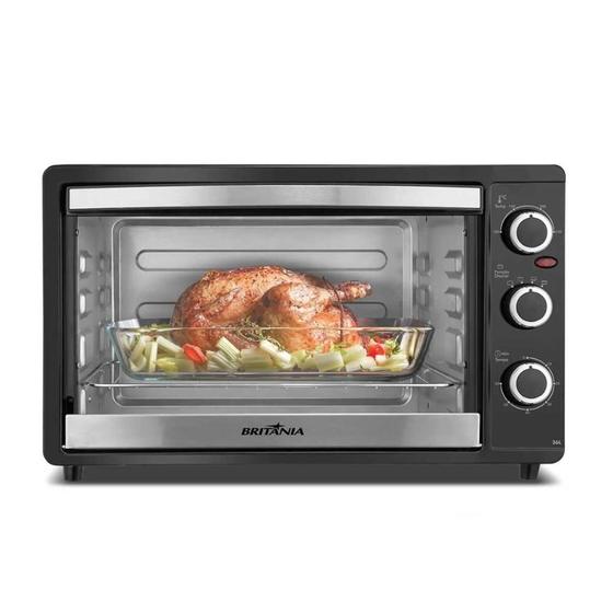 Imagem de Forno Elétrico Britânia 36 Litros 1500W Bfe41P Preto - 127V