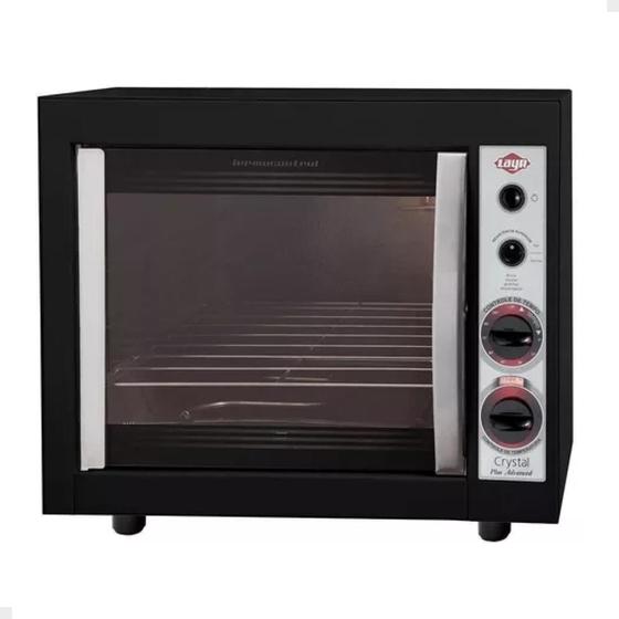 Imagem de Forno Elétrico Crystal Black Advanced Com Timer 220V Layr