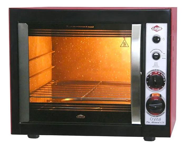 Imagem de Forno Elétrico Crystal Red Advanced Com Timer 220V Layr