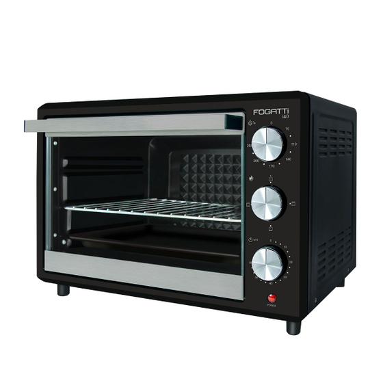 Imagem de Forno Elétrico de Bancada 220v 40 Litros Preto I40 - Fogatti