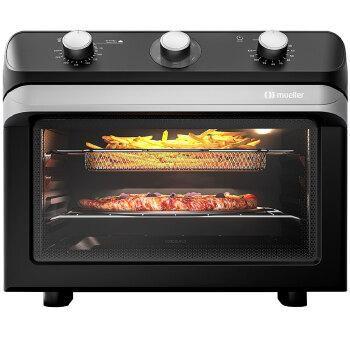 Forno Elétrico de Bancada 35L Mueller com Função Air Fryer e Timer MFB35G - Preto - 220 Volts Menor preço em Forno Elétrico de Bancada 35L Mueller com Função Air Fryer e Timer MFB35G - Preto - 220 Volts
