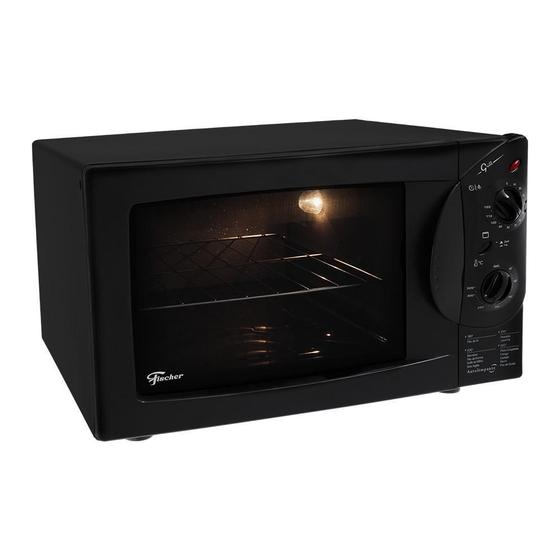 Imagem de Forno Elétrico De Bancada Fischer Grill 44L Preto 127V