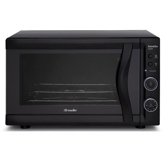 Menor preço em Forno Elétrico de Bancada Mueller Sonetto Stile 44 Litros Preto