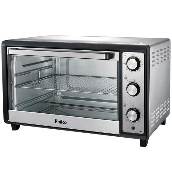 Forno Elétrico de Bancada Philco 2000W PFE60I Inox 60L 220v - Forno ...
