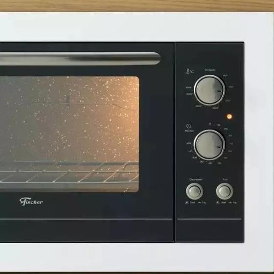 Imagem de Forno Elétrico de Embutir 44L Branco Fischer 110v