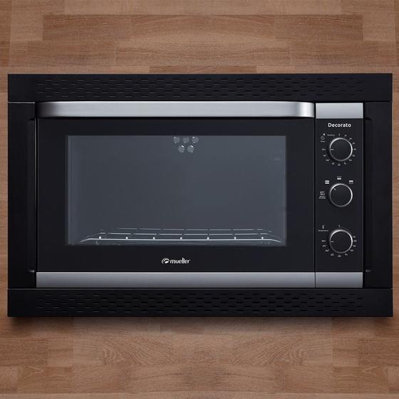 Imagem de Forno Elétrico de Embutir 44L Decorato Mueller 110V Preto