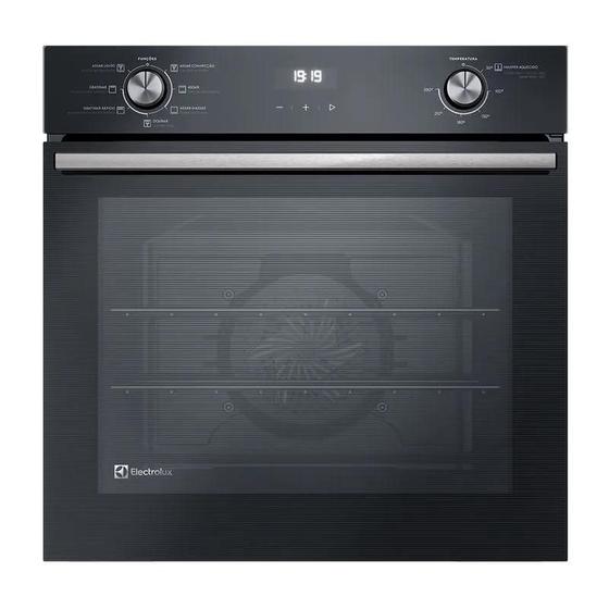 Imagem de Forno Elétrico de Embutir 80L com Grill e Timer Electrolux Preto 220V