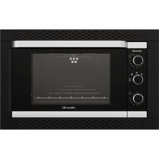 Imagem de Forno Elétrico de Embutir Decorato Preto 44 Litros 220V