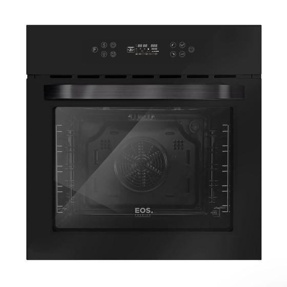 Imagem de Forno Elétrico de Embutir EOS 72 Litros Convection Painel Digital e Porta de Vidro All Black EFE72EPD 220V