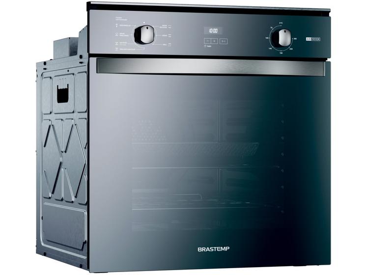 Imagem de Forno Elétrico de Embutir Função Air Fryer Brastemp 84L Inox Espelhado BOF84ARBNA