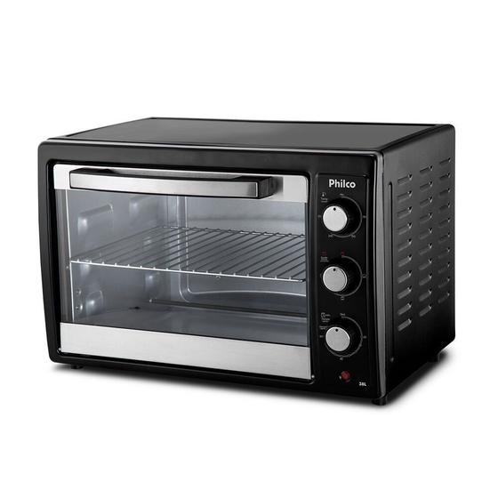 Imagem de Forno Elétrico de Mesa 38l Pfe44pi Preto Philco