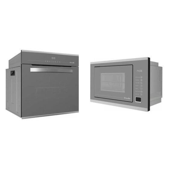 Forno Elétrico Digital de Embutir 220v 68 Litros Mfe0268g1 e Micro-ondas de Embutir 25l 220v Menor preço em Forno Elétrico Digital de Embutir 220v 68 Litros Mfe0268g1 e Micro-ondas de Embutir 25l 220v