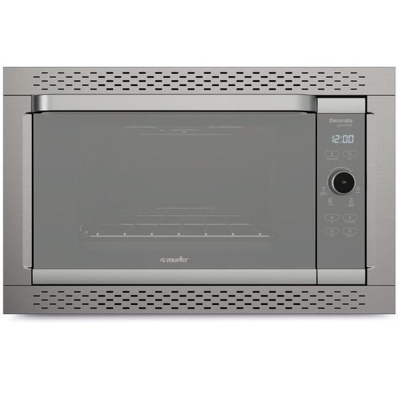 Imagem de Forno Elétrico Digital de Embutir Mueller Decorato Gourmet Inox 44 Litros