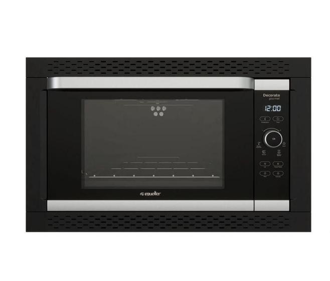 Imagem de Forno Eletrico Embutir Digital Decorato Gourmet Preto 127 V