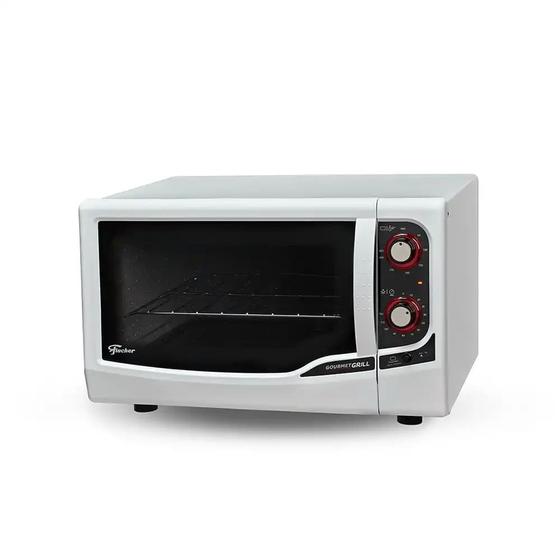 Imagem de Forno Elétrico Fischer 44 Litros Gourmet Grill Branco - 127 Volts