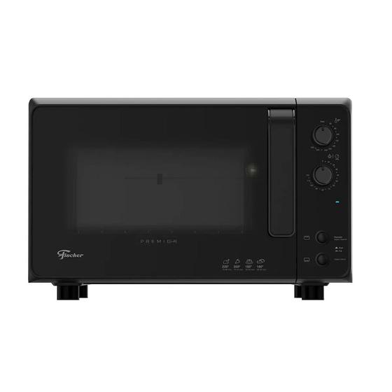 Forno Elétrico Fischer 48 Litros Premier Preto - 220 Volt Menor preço em Forno Elétrico Fischer 48 Litros Premier Preto - 220 Volt