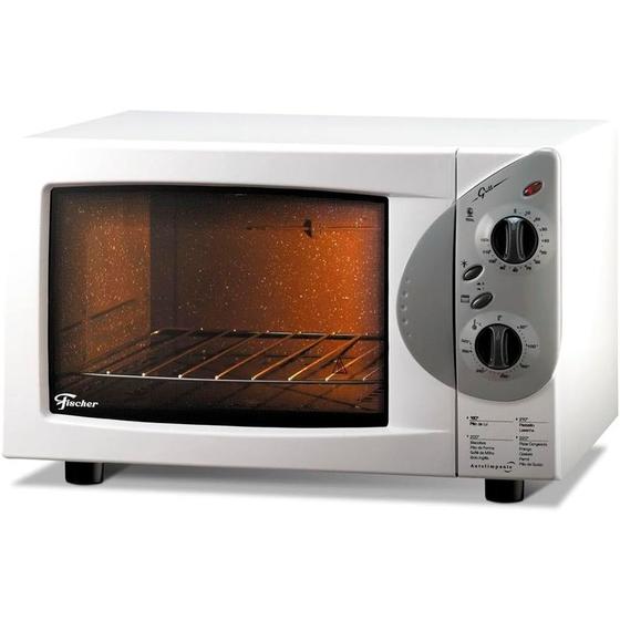 Forno 44l Fischer Branco - Elétrico - Grill - 110v - 1323-5697