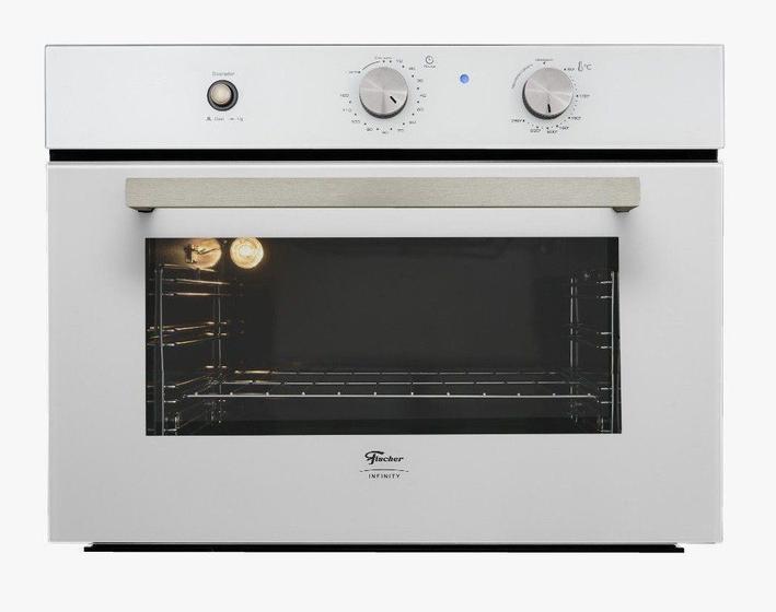 Imagem de Forno Elétrico Fischer Infinity de Embutir 50 Litros Com Grill - Branco Puro 28349