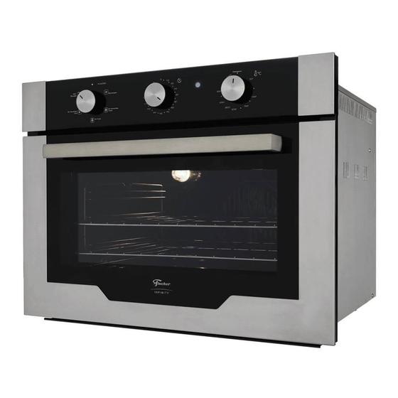 Imagem de Forno Elétrico Fischer Infinity Embutir 50L Com Air Fryer 5 Funções Inox 127V 15740(27308)