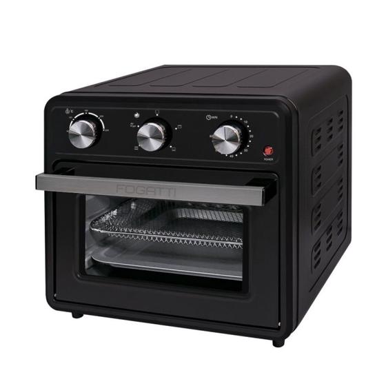 Imagem de Forno Eletrico Fogatti Air Fryer 127v Preto