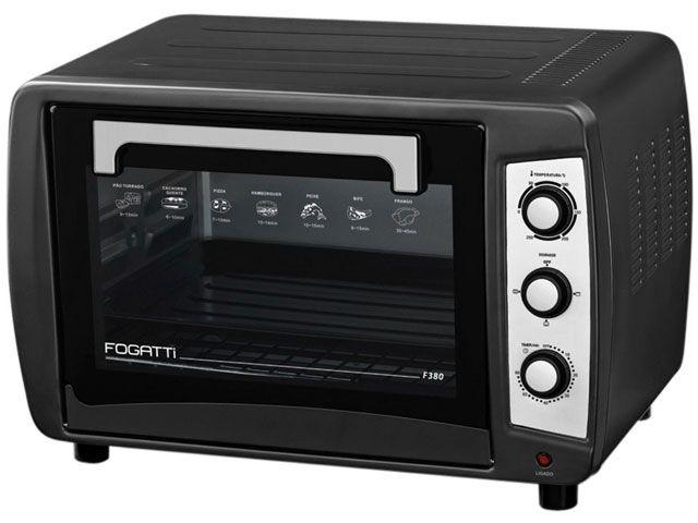 Imagem de Forno Elétrico Fogatti F380 Black 38L com Timer 