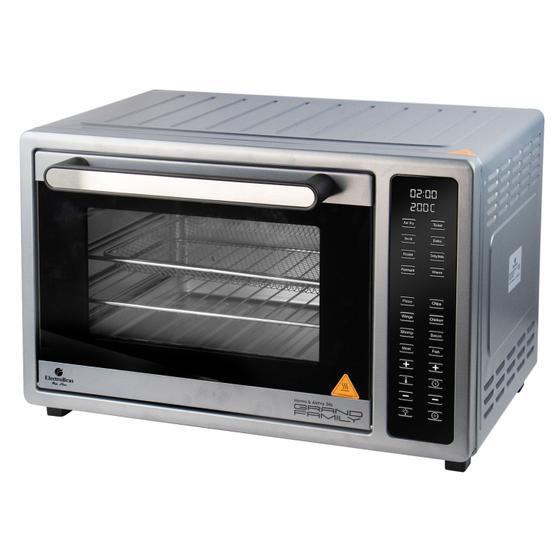 Imagem de Forno Eletrico + Fritadeira Electrobras Grand Family EBHAF-36D - 1700W - 36L - 220V - Cinza