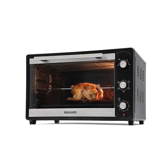 Forno Elétrico Grill De Bancada 66L C/ Espeto Giratório Suggar 220V Menor preço em Forno Elétrico Grill De Bancada 66L C/ Espeto Giratório Suggar 220V