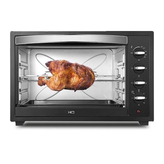 Forno Elétrico HQ 66 Litros HQ66D 2200W Preto 220V Menor preço em Forno Elétrico HQ 66 Litros HQ66D 2200W Preto 220V