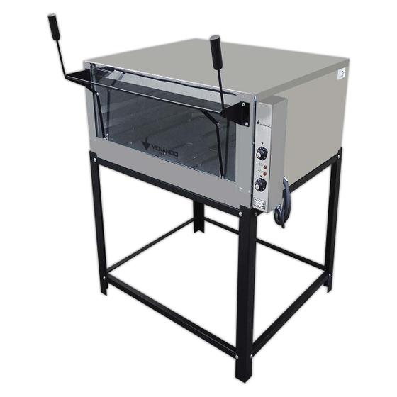 Forno Elétrico Industrial Para Assar Bolos Pão De Queijo 45x80cm Pedra ...