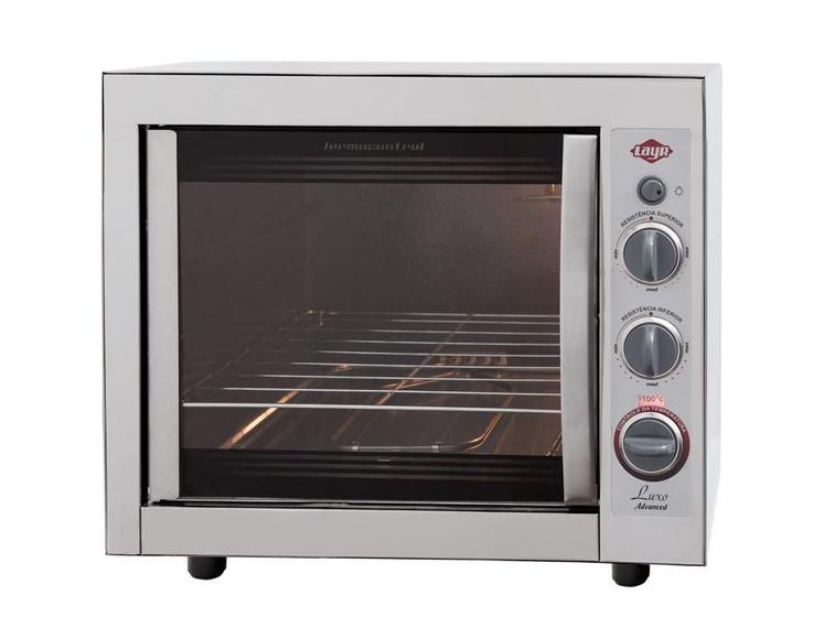 Imagem de Forno Elétrico Layr Luxo 46L Inox Temperado Espelhado 127V