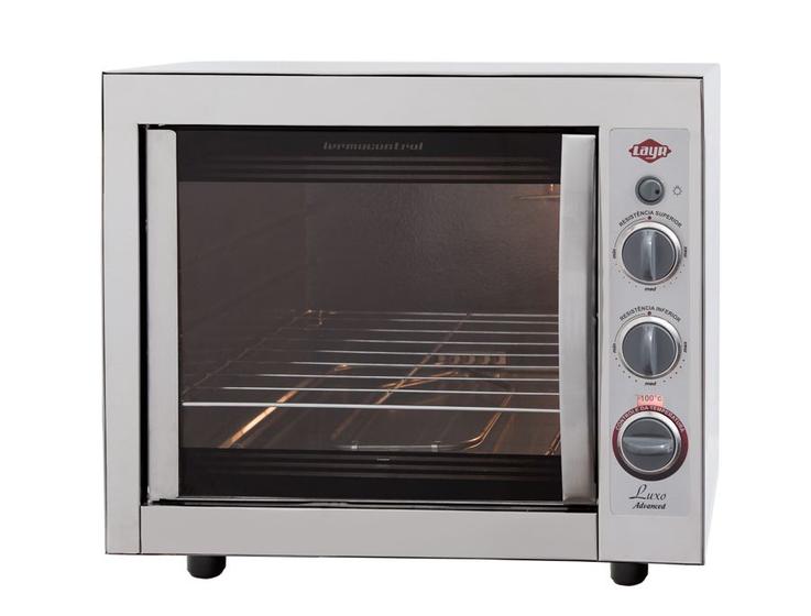Forno elétrico layr luxo advanced 2.400w 46l inox - Fornos e Peças ...