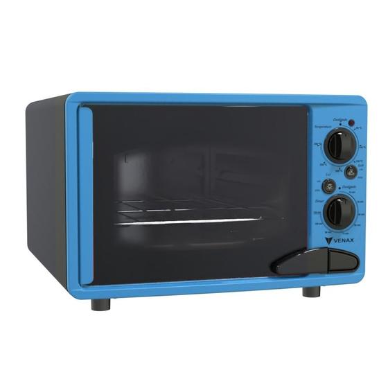 Imagem de Forno eletrico Luxo 45L Classic Vintage azul