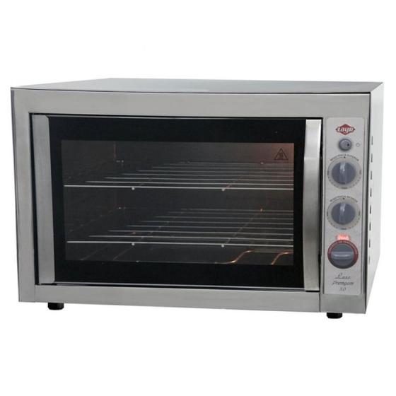 Forno Elétrico Luxo Premyum Layr Inox 65 Litros 3000W 220v Menor preço em Forno Elétrico Luxo Premyum Layr Inox 65 Litros 3000W 220v