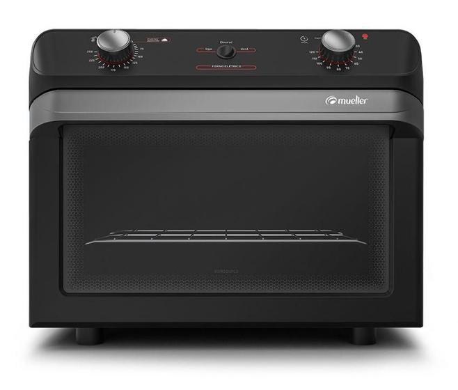 Forno Elétrico Mueller 35L Preto Menor preço em Forno Elétrico Mueller 35L Preto