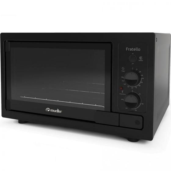 Forno Eletrico Mueller Fratello 44 Litros Grill Dourador Preto Fosco 220V (com Luva Termica) é ruim? Forno Eletrico Mueller Fratello 44 Litros Grill Dourador Preto Fosco 220V (com Luva Termica) é boa?