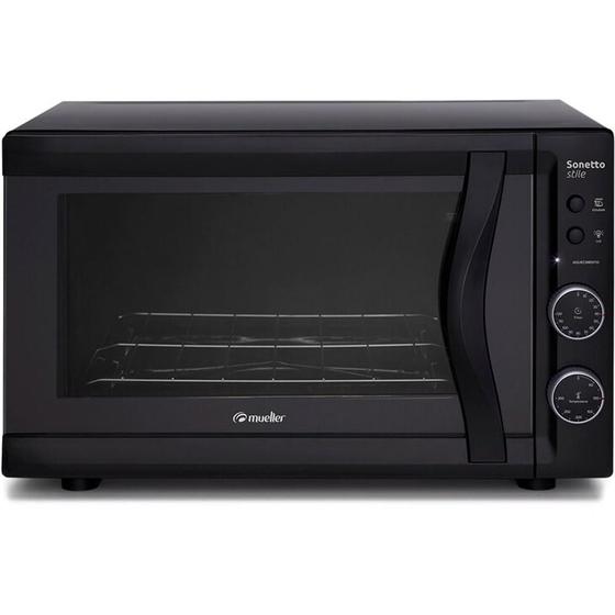 Imagem de Forno Elétrico Mueller Sonetto Stile, 44 Litros, Preto