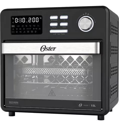Forno Elétrico Oster Multifunções 10 em 1 OFOR160 220v Preto Menor preço em Forno Elétrico Oster Multifunções 10 em 1 OFOR160 220v Preto
