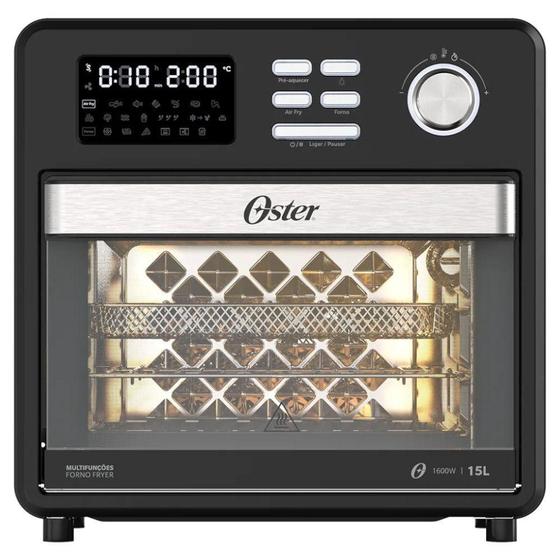 Imagem de Forno Elétrico Oster OFOR160 Fryer 15L - Preto 110V/220V